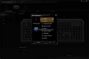 TUF Gaming K5 software 2