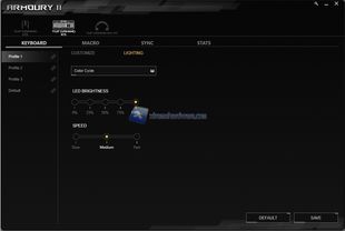 TUF Gaming K5 software 3